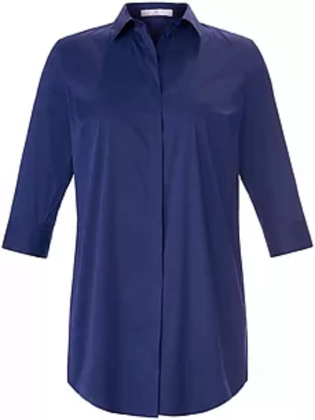 Longbluse 3/4-Arm Emilia Lay blau günstig online kaufen