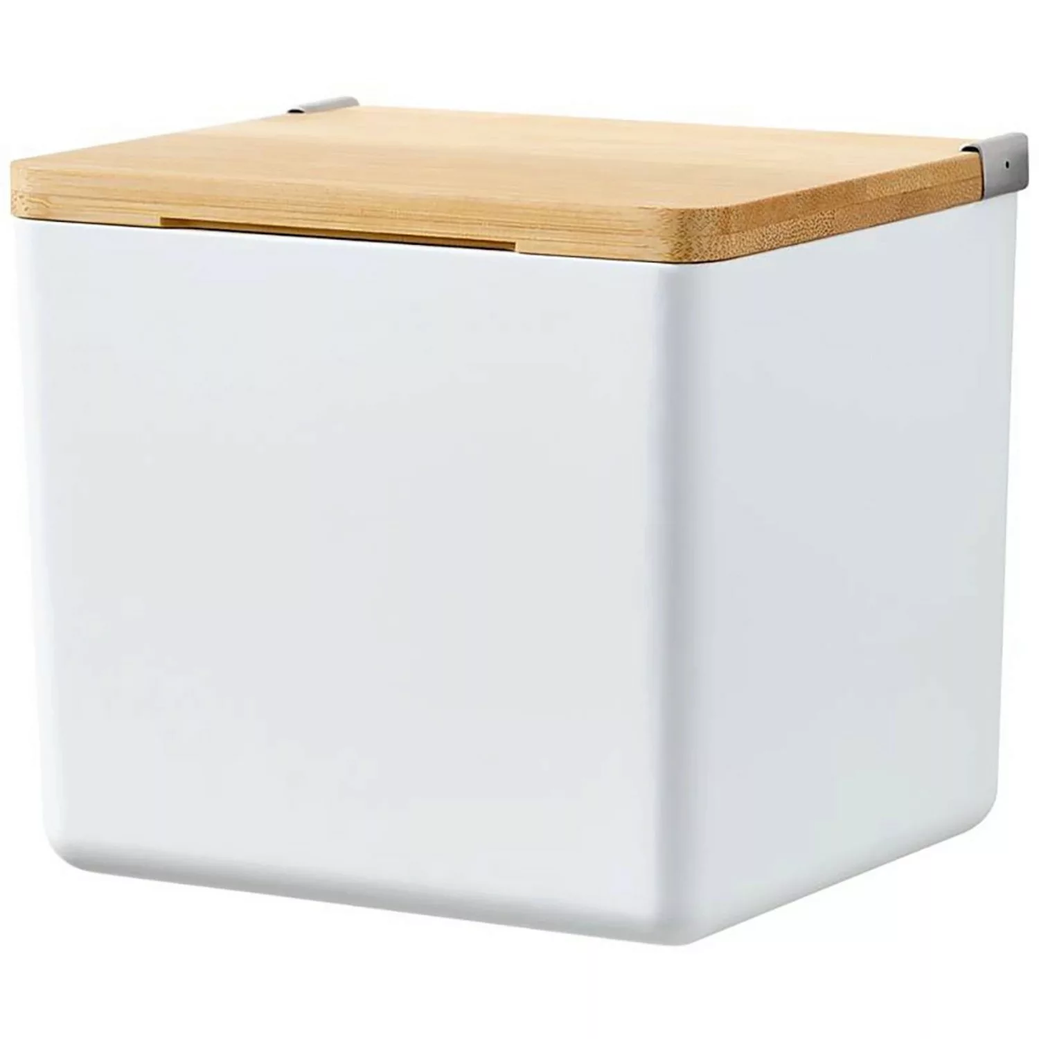 Tesa Baboo Aufbewahrungsbox Small Weiß mit Deckel günstig online kaufen