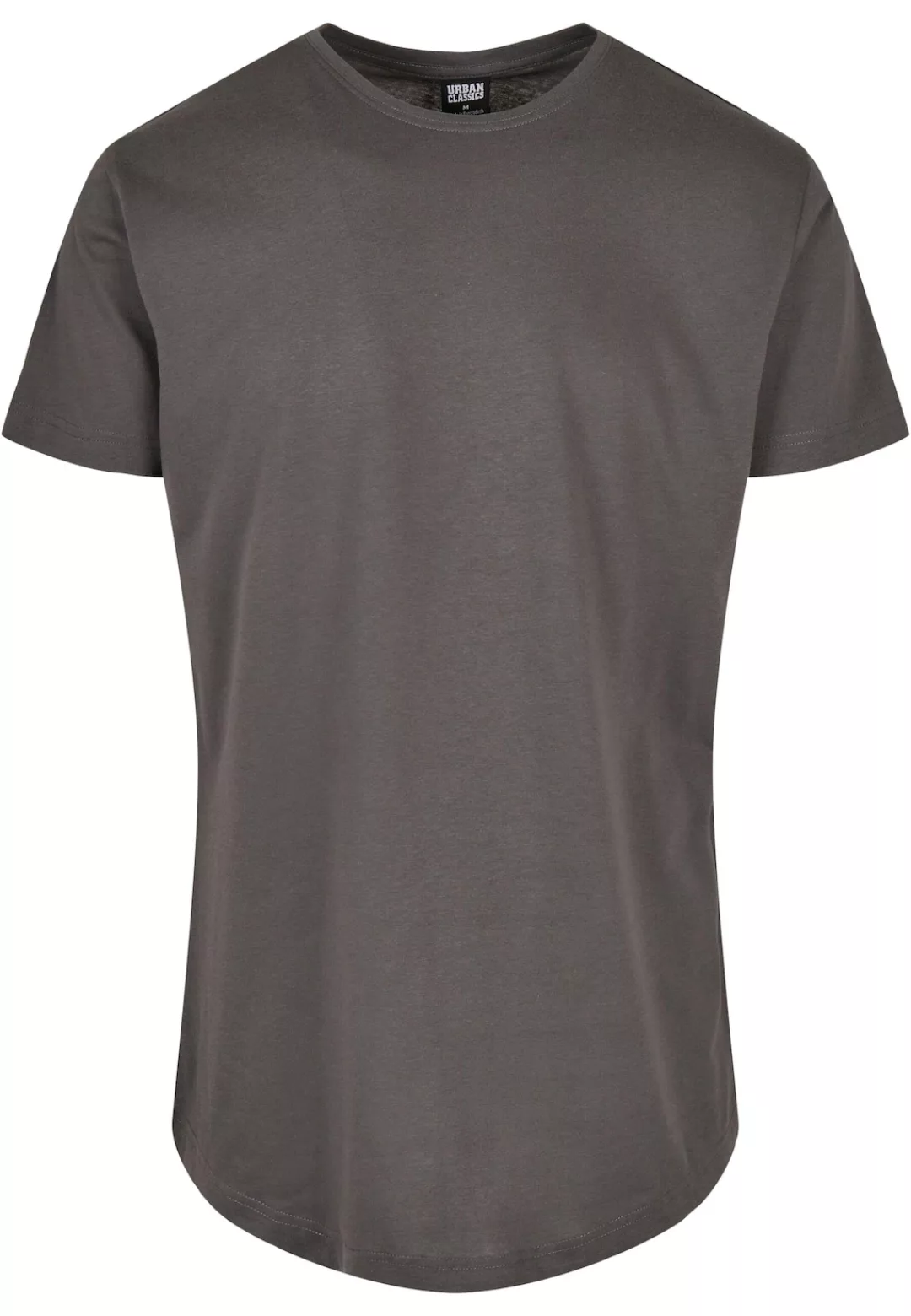 URBAN CLASSICS Kurzarmshirt "Urban Classics Herren Shaped Long Tee" günstig online kaufen