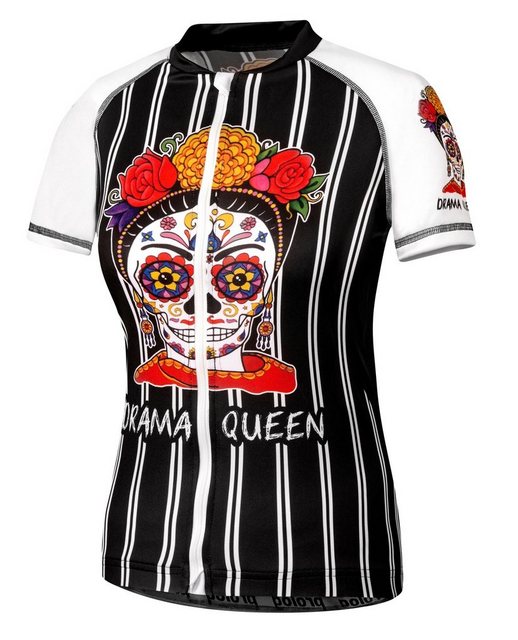 prolog cycling wear Radtrikot »Drama Queen Stripes« mit stylishem Alloverpr günstig online kaufen