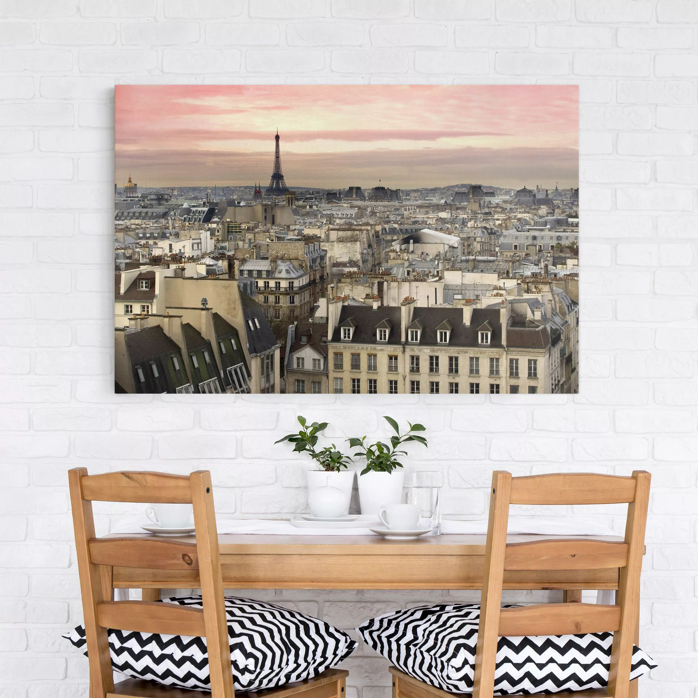 Leinwandbild Paris - Querformat Paris hautnah günstig online kaufen