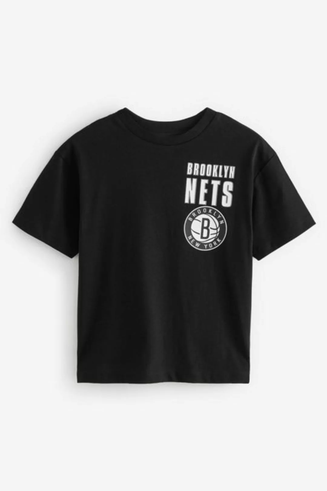 Next T-Shirt Lizenziertes T-Shirt, NBA Brooklyn Nets (1-tlg) günstig online kaufen