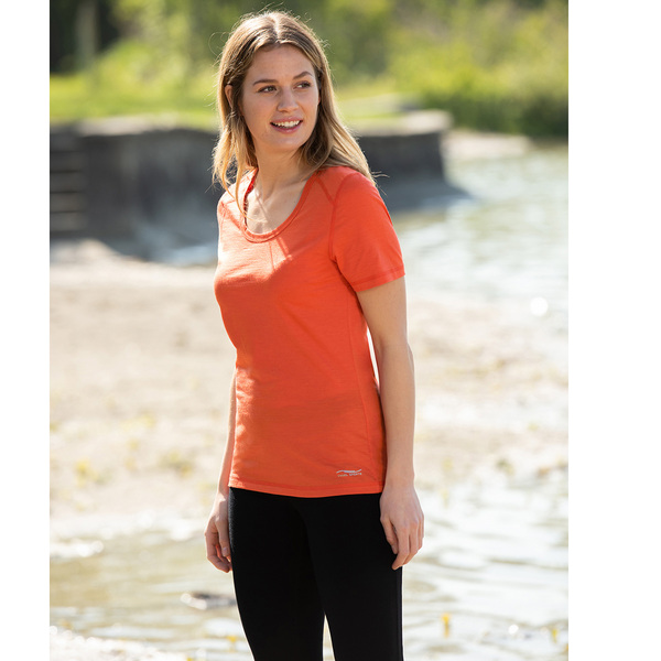 Engel Sports Damen Shirt Kurzarm Bio-schurwolle/seide günstig online kaufen