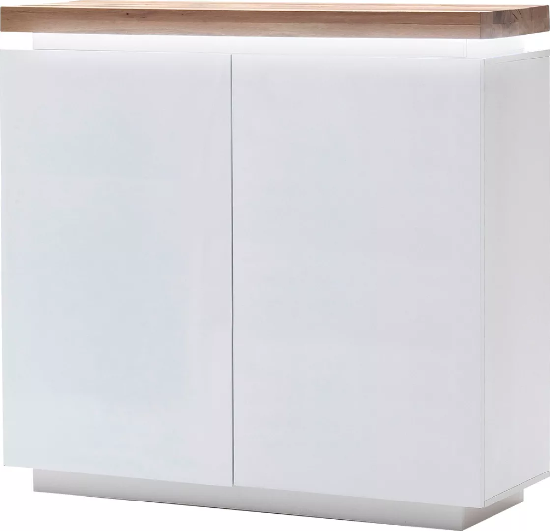 MCA furniture Highboard "Romina", mit LED Beleuchtung weiß dimmbar, inkl. F günstig online kaufen