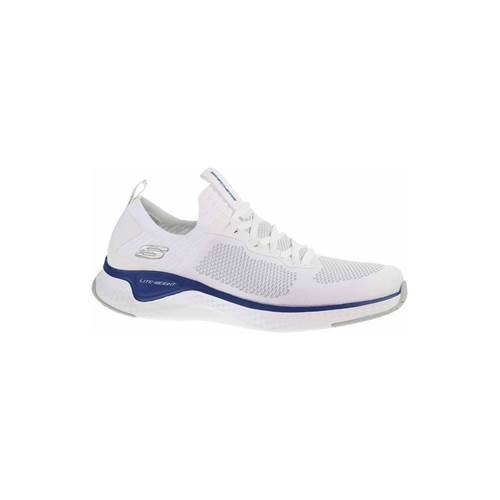 Skechers Solar Fuse Valedge Shoes EU 43 White / Grey / Navy Blue günstig online kaufen