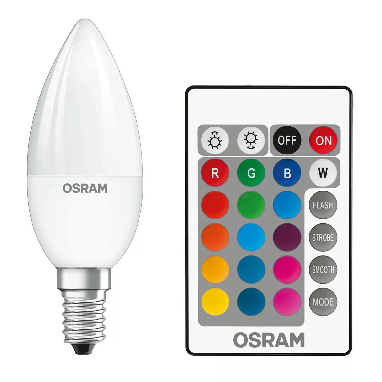 OSRAM LED-Lampe E14 4,2W Star+ Kerze matt Remote günstig online kaufen