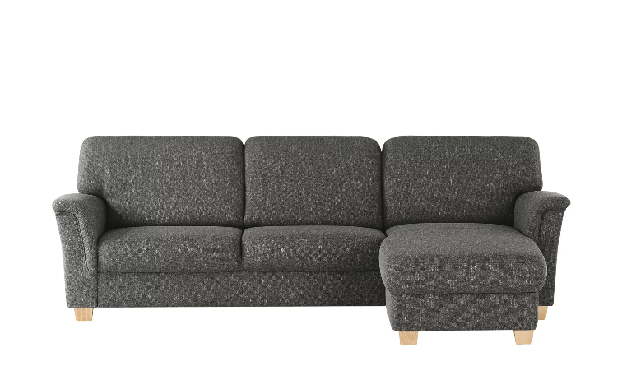 smart Ecksofa  Valencia ¦ schwarz ¦ Maße (cm): B: 265 H: 90 T: 173 Polsterm günstig online kaufen