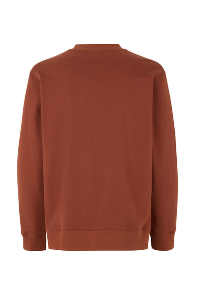 Basic Sweatshirt - Toscan Crew Neck - Aus Bio-baumwolle günstig online kaufen