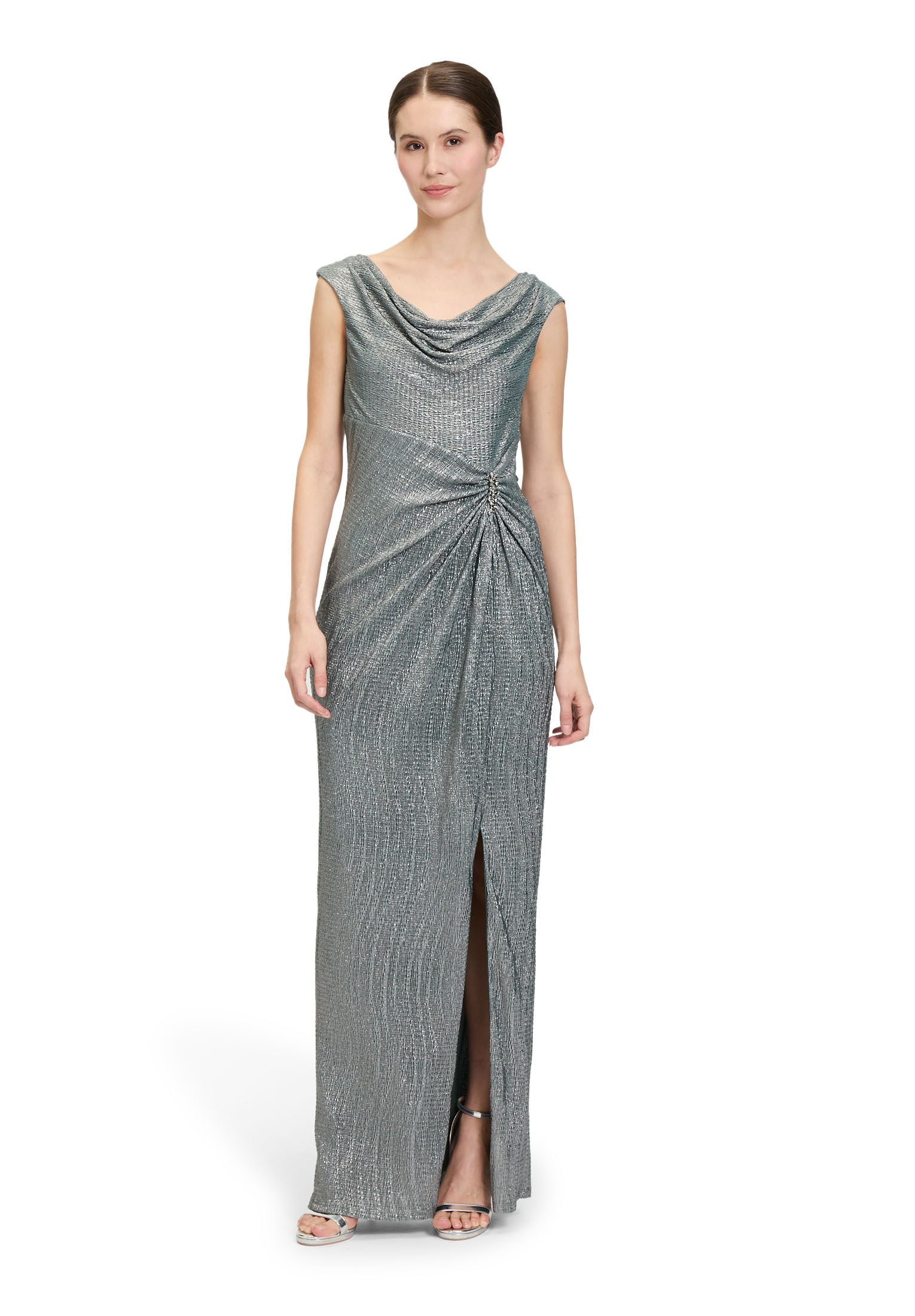 Vera Mont Abendkleid "Vera Mont Damen Abendkleid im Glitzer-Look", Falten günstig online kaufen