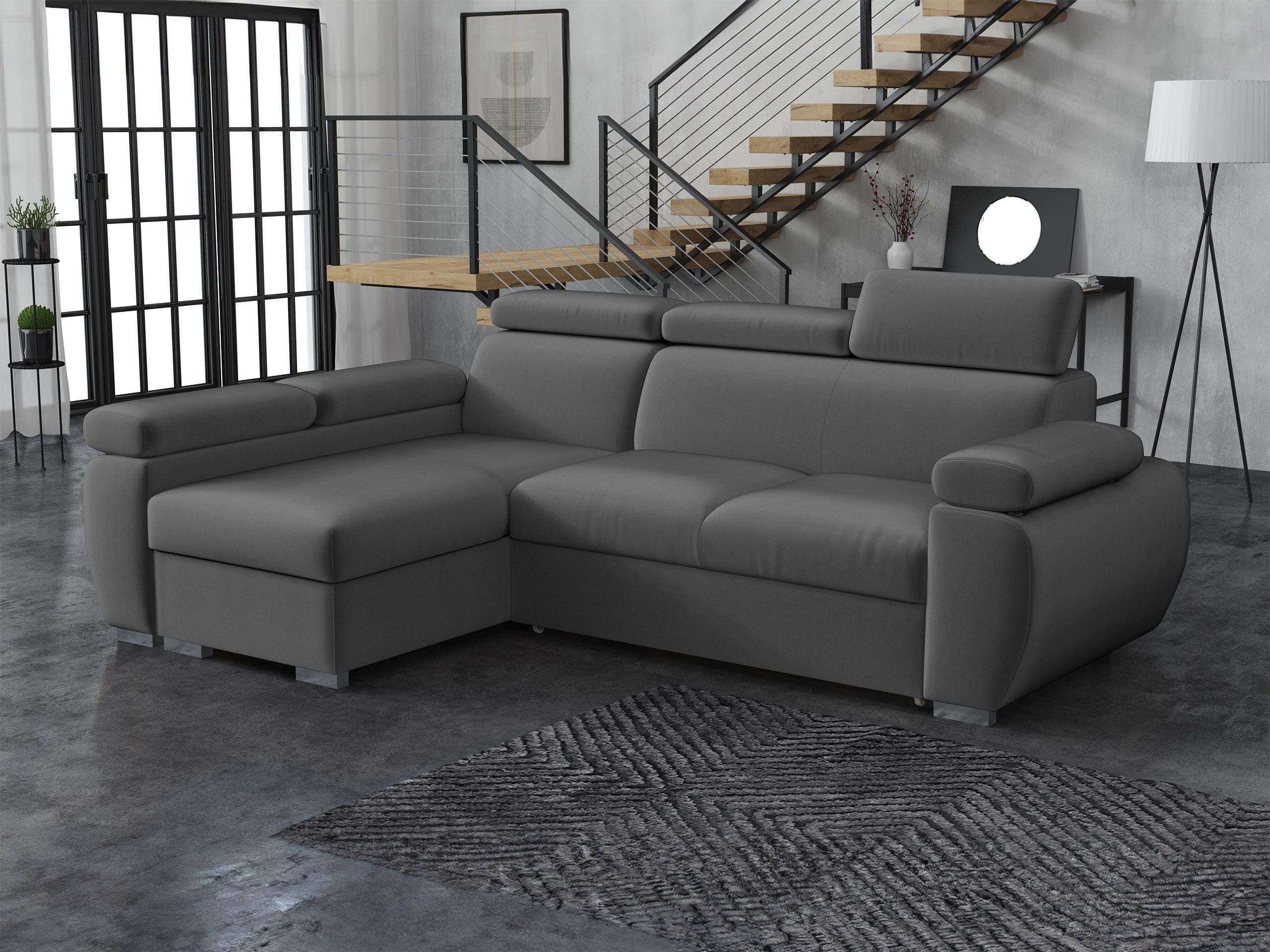 MIRJAN24 Ecksofa Boston Mini, mit Bettkasten günstig online kaufen