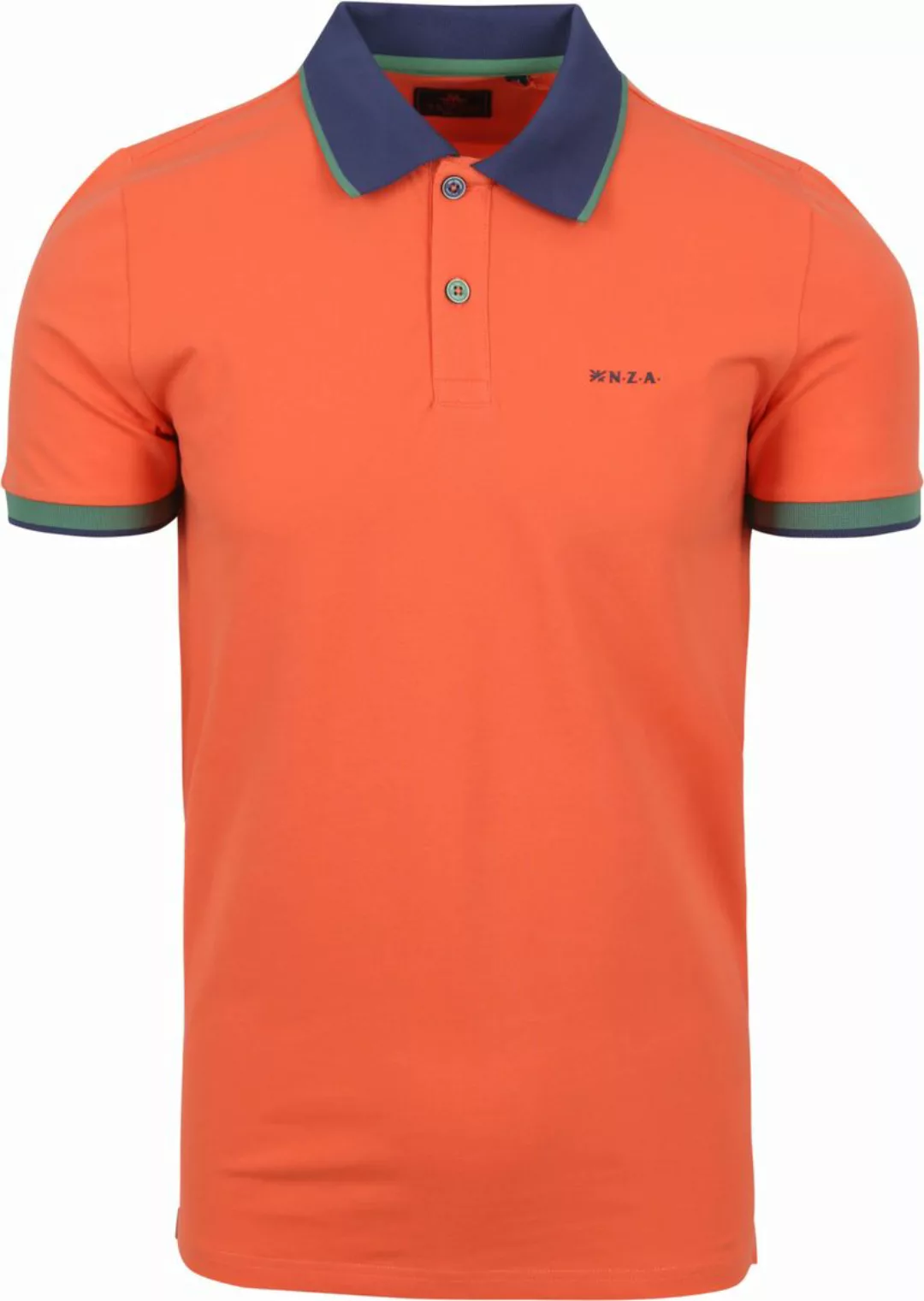 NZA Poloshirt Kinloch Orange  - Größe XXL günstig online kaufen