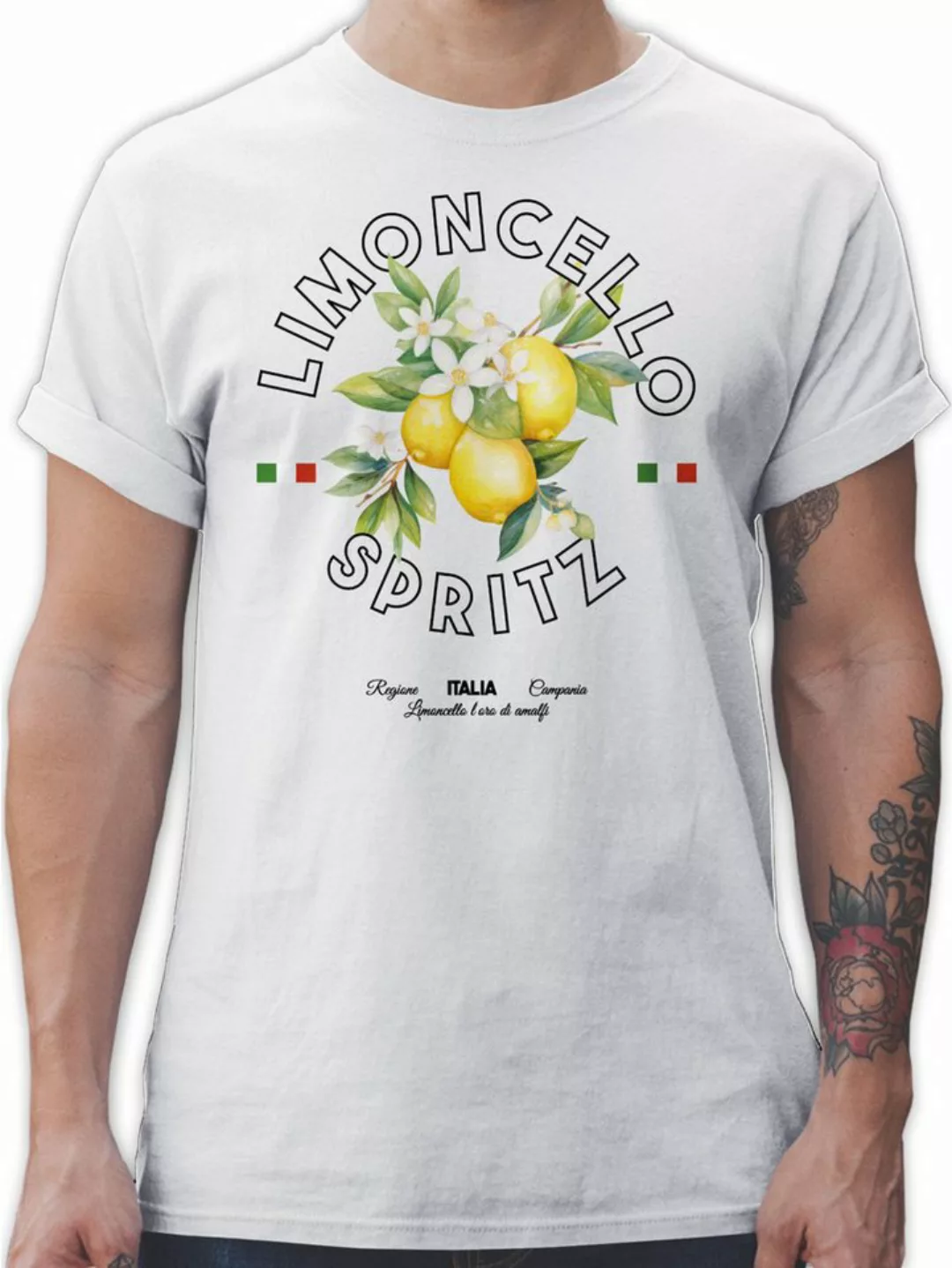 Shirtracer T-Shirt Limoncello Spritz Italia, Italien-Fans, Likör Italien, Z günstig online kaufen