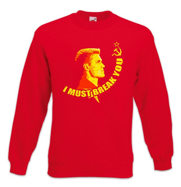 Urban Backwoods Sweatshirt I Must Break You Sweatshirt Rocky Ivan Drago Box günstig online kaufen