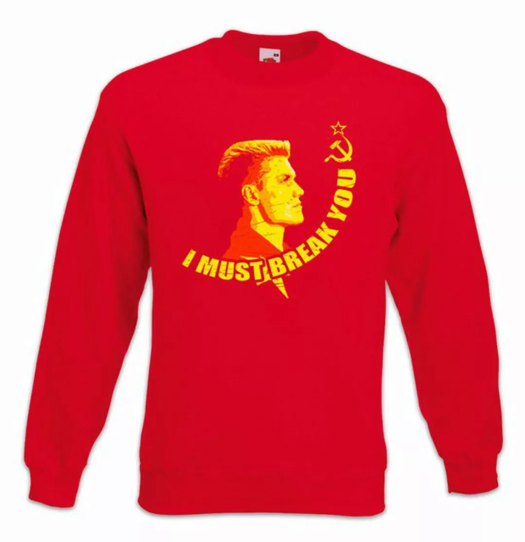 Urban Backwoods Sweatshirt I Must Break You Sweatshirt Rocky Ivan Drago Box günstig online kaufen