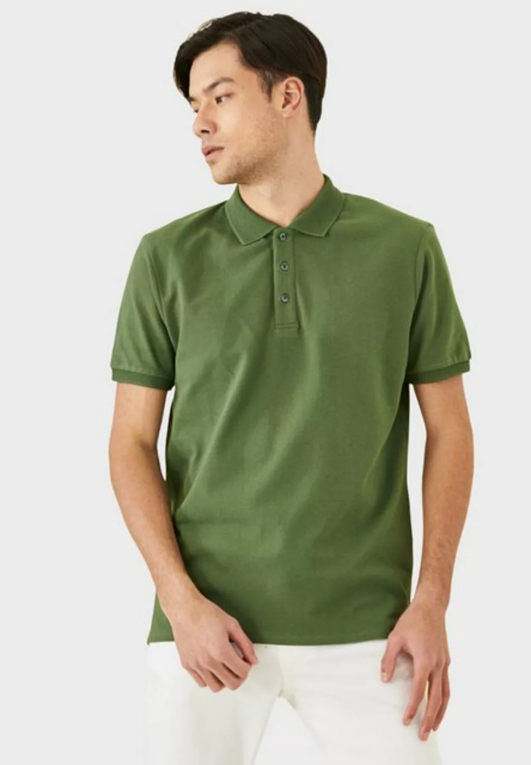 AC&Co Poloshirt AC&CO Poloshirt Männlich Slim Fit günstig online kaufen