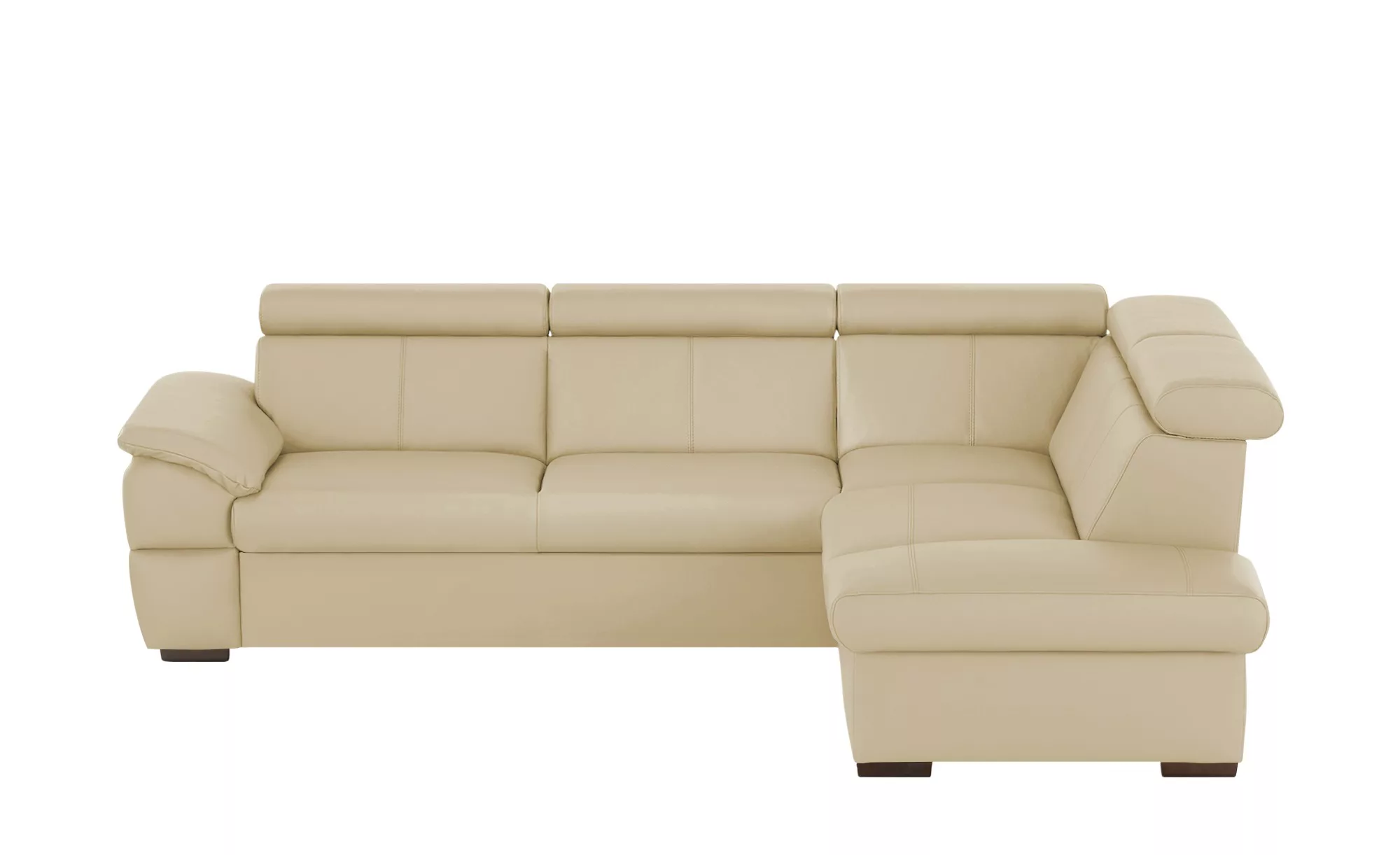 uno Ecksofa  Town - beige - 265 cm - 76 cm - 210 cm - Polstermöbel > Sofas günstig online kaufen