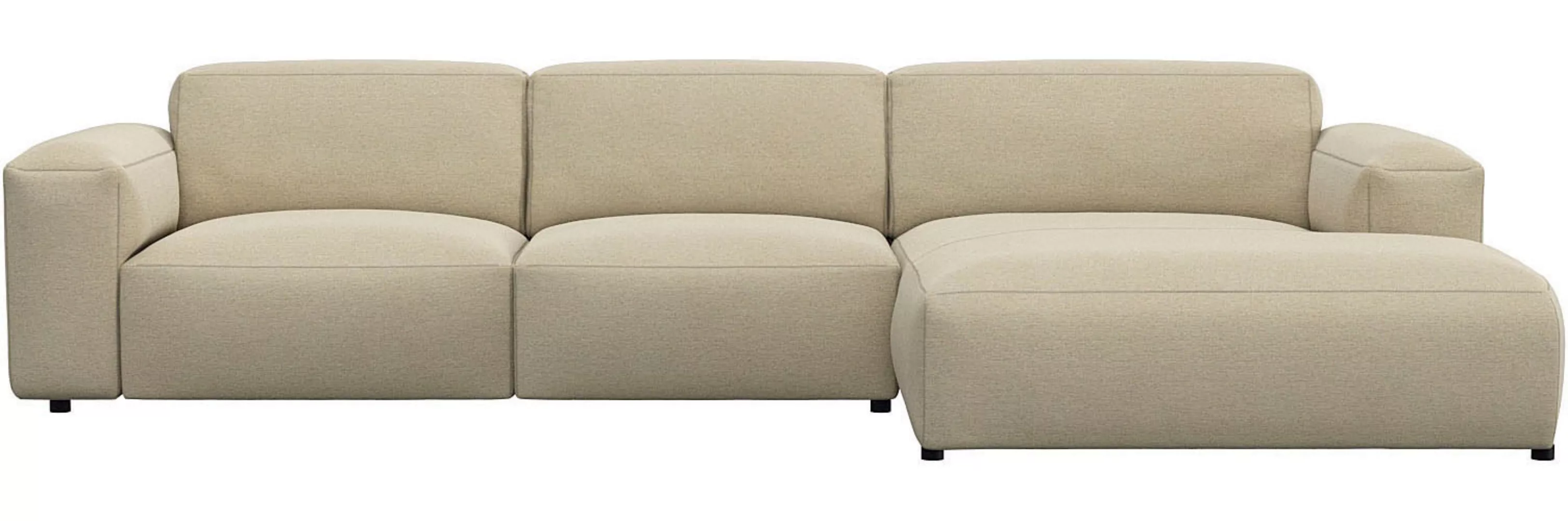 FLEXLUX Ecksofa »Lucera bequem und komfortabel durch hochwertigen Sitzaufba günstig online kaufen