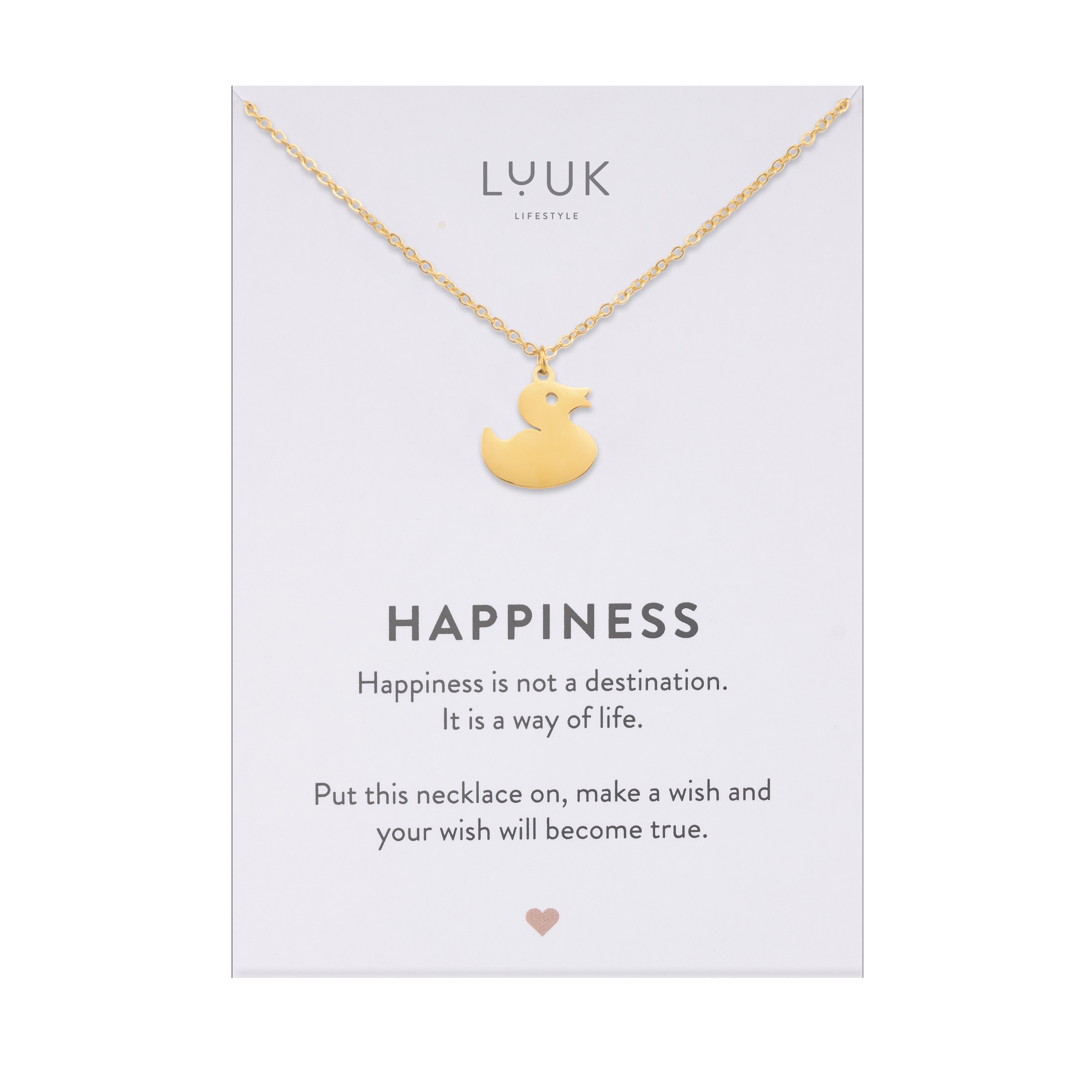 LUUK LIFESTYLE Kette mit Anhänger Quietscheenten, günstig online kaufen
