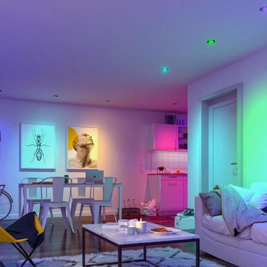 Paulmann LED Einbauleuchte »Base 230V 420lm«, 1 flammig-flammig, Zigbee RGB günstig online kaufen