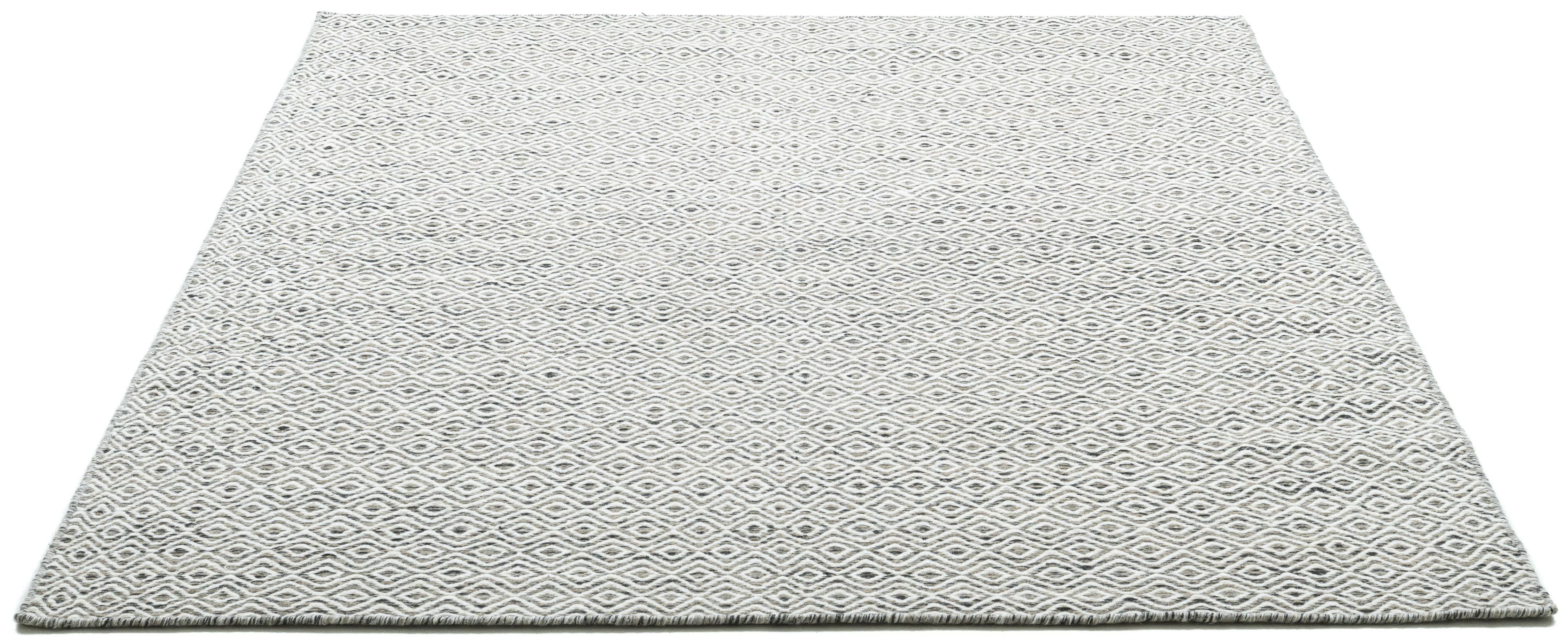 THEKO Wollteppich  Trondheim ¦ beige ¦ Wolle ¦ Maße (cm): B: 160 H: 1 Teppi günstig online kaufen