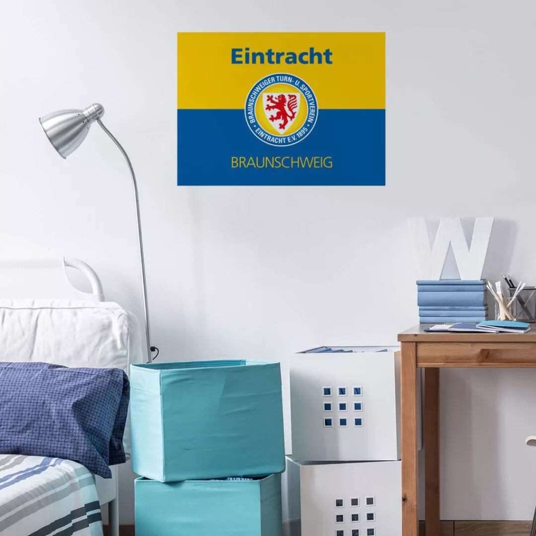 Wall-Art Wandtattoo »Eintracht Braunschweig Banner«, (1 St.), selbstklebend günstig online kaufen