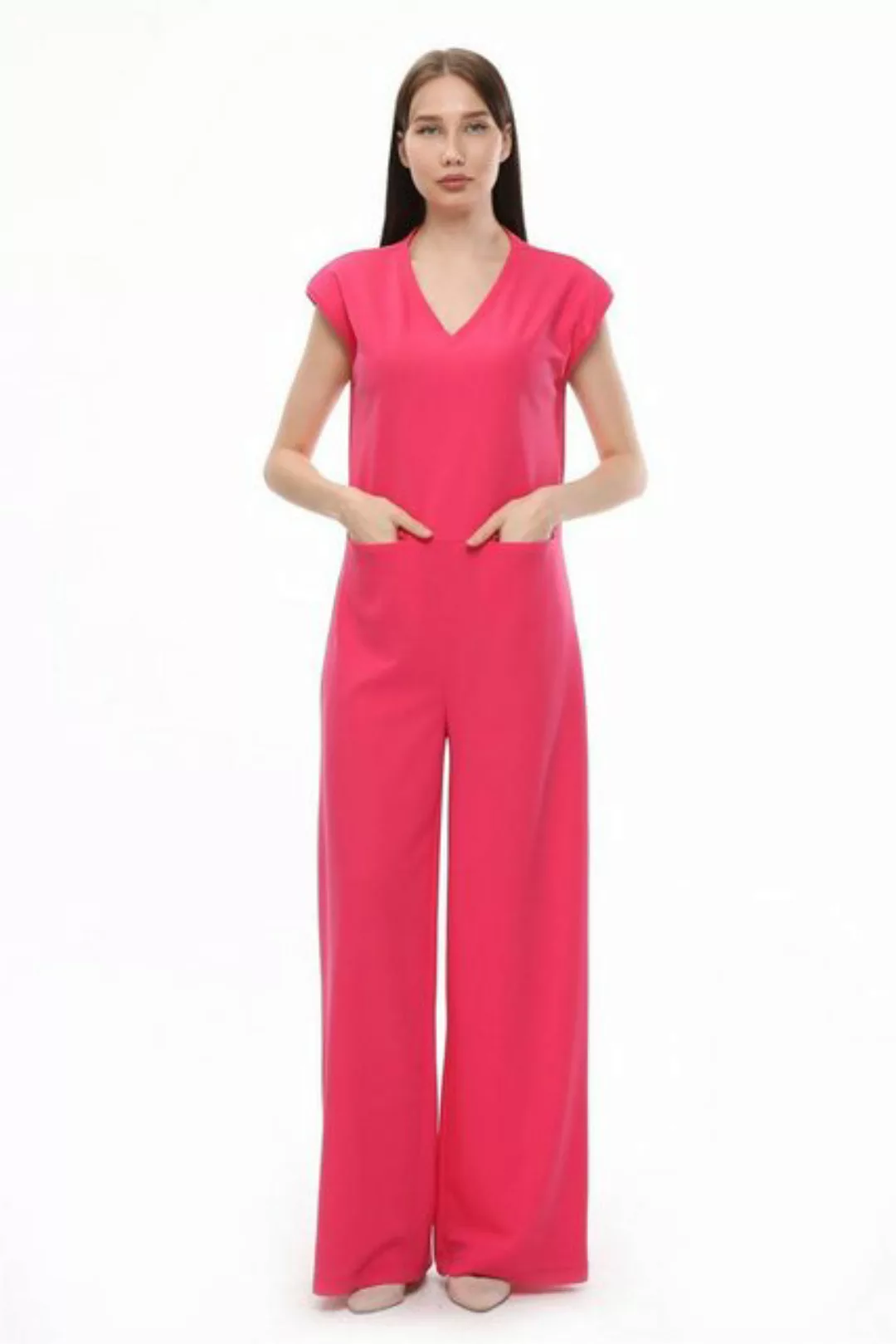 HomeStore Jumpsuit Ärmelloser Jumpsuit mit gerüschten Schultern günstig online kaufen