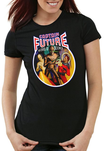 style3 T-Shirt Cpt Future Wizard of Science raumschiff captain the big bang günstig online kaufen