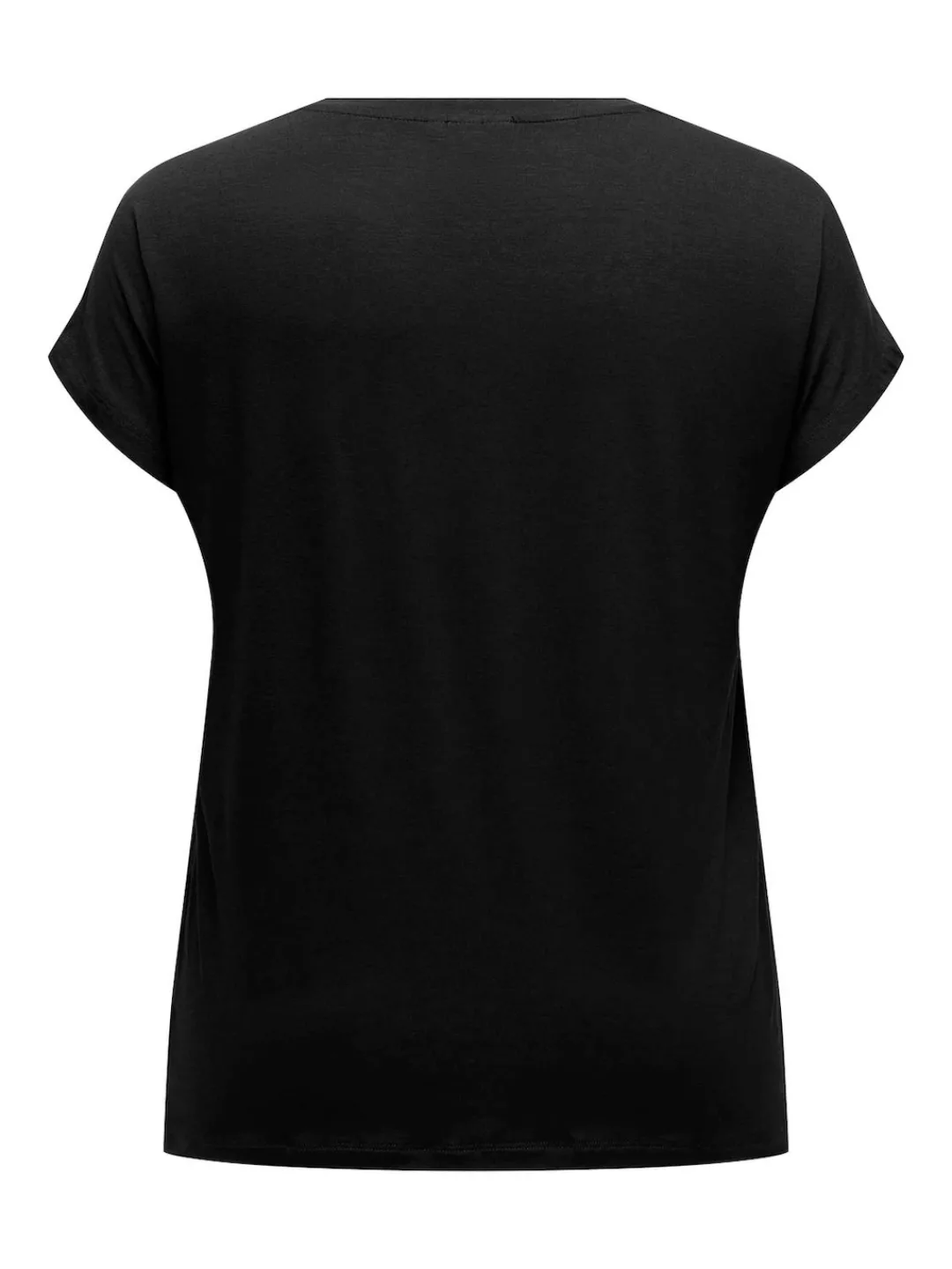 ONLY CARMAKOMA Kurzarmshirt "CARLOUISA CAPSLEEVE MIX TEE JRS" günstig online kaufen