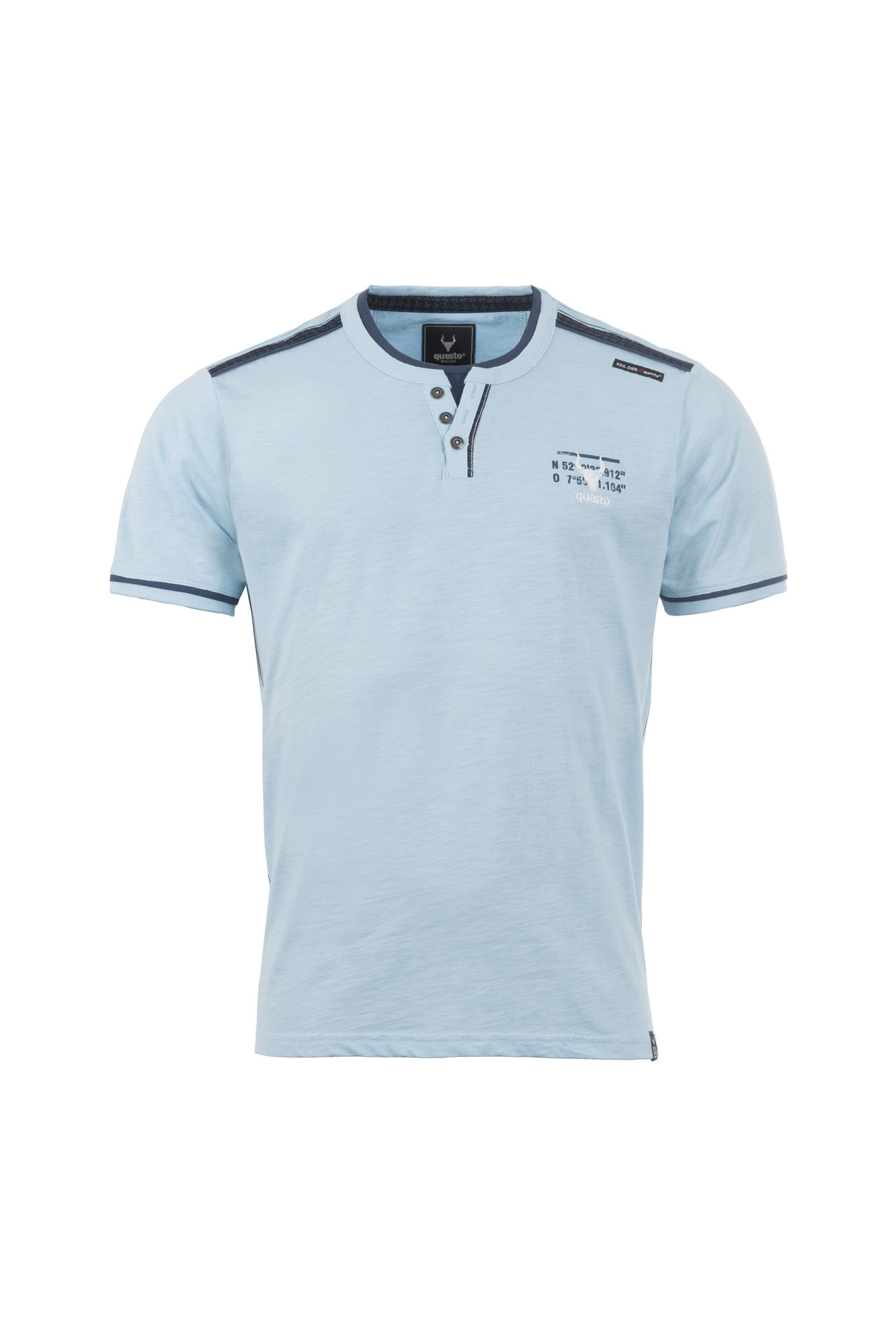 Questo Shirt HowardQU aruba blue günstig online kaufen