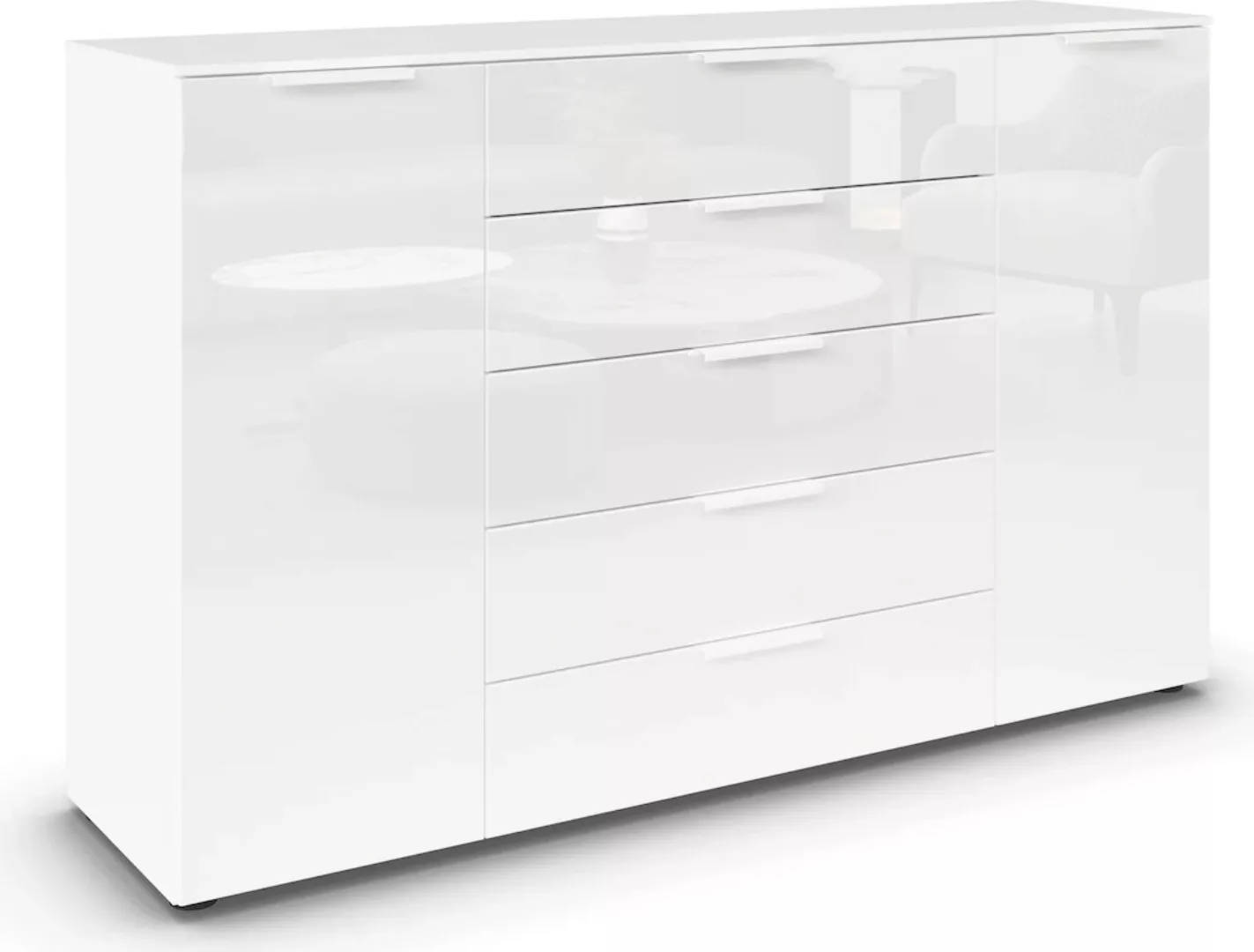 rauch Kommode "Kommode Türkommode Sideboard Kombikommode FLIPP mit Glasfron günstig online kaufen