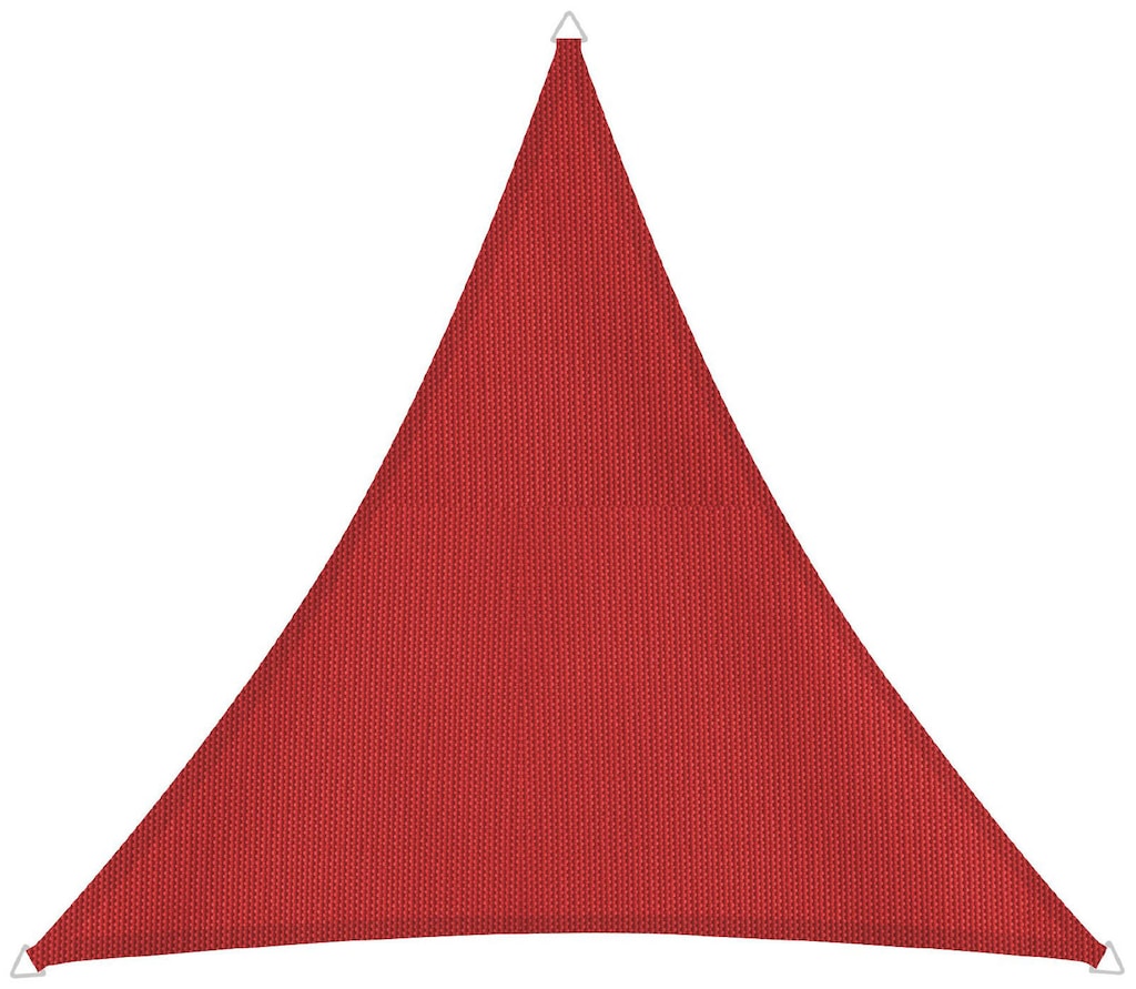 Windhager Sonnensegel "Capri Dreieck", 3x3x3m, rot günstig online kaufen