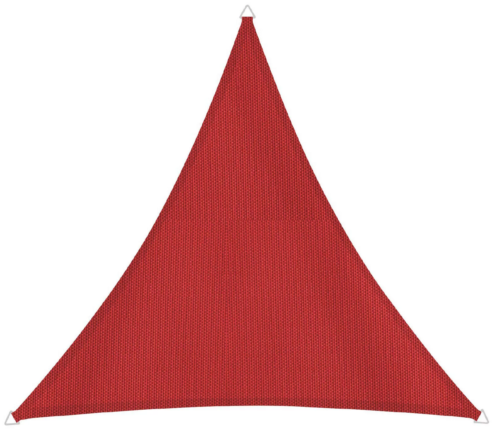 Windhager Sonnensegel "Capri Dreieck", 3x3x3m, rot günstig online kaufen