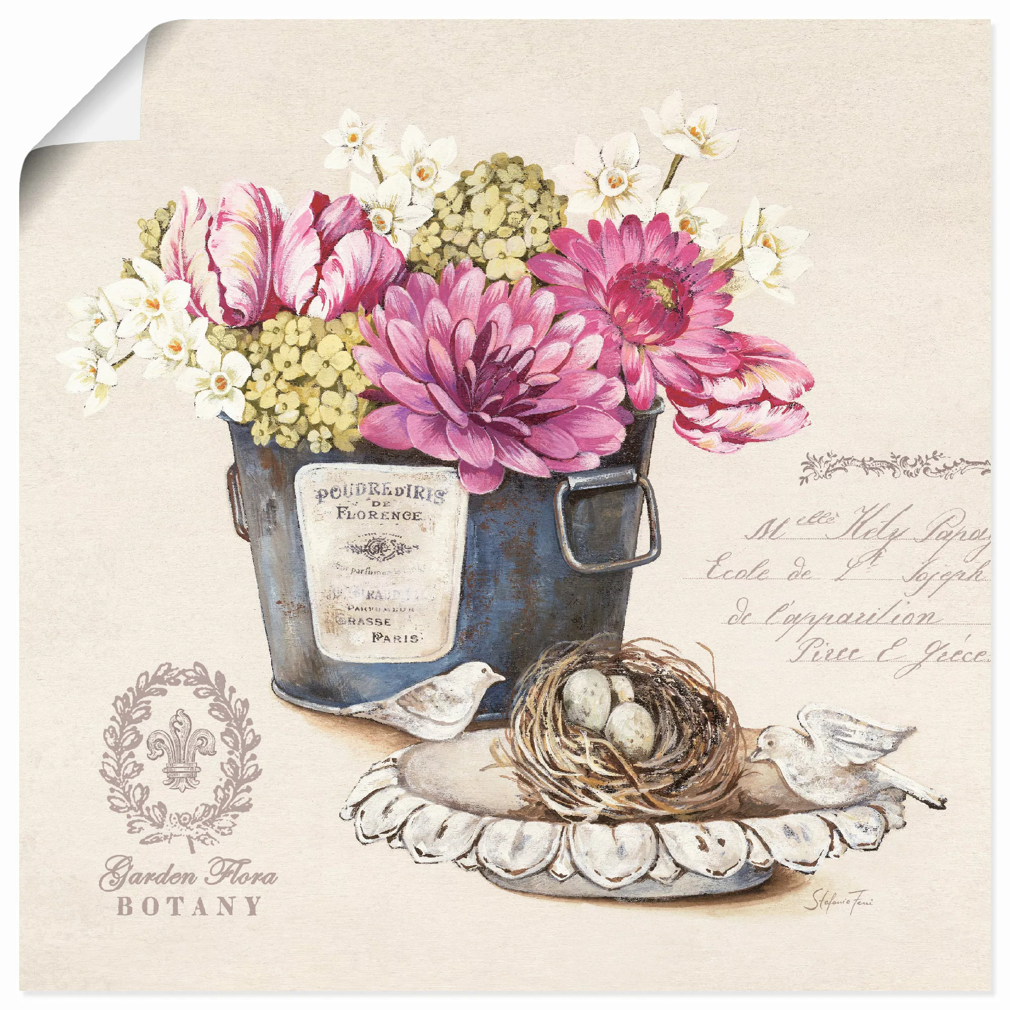 Artland Wandbild »Blumenstrauß I«, Arrangements, (1 St.), als Poster, Wanda günstig online kaufen