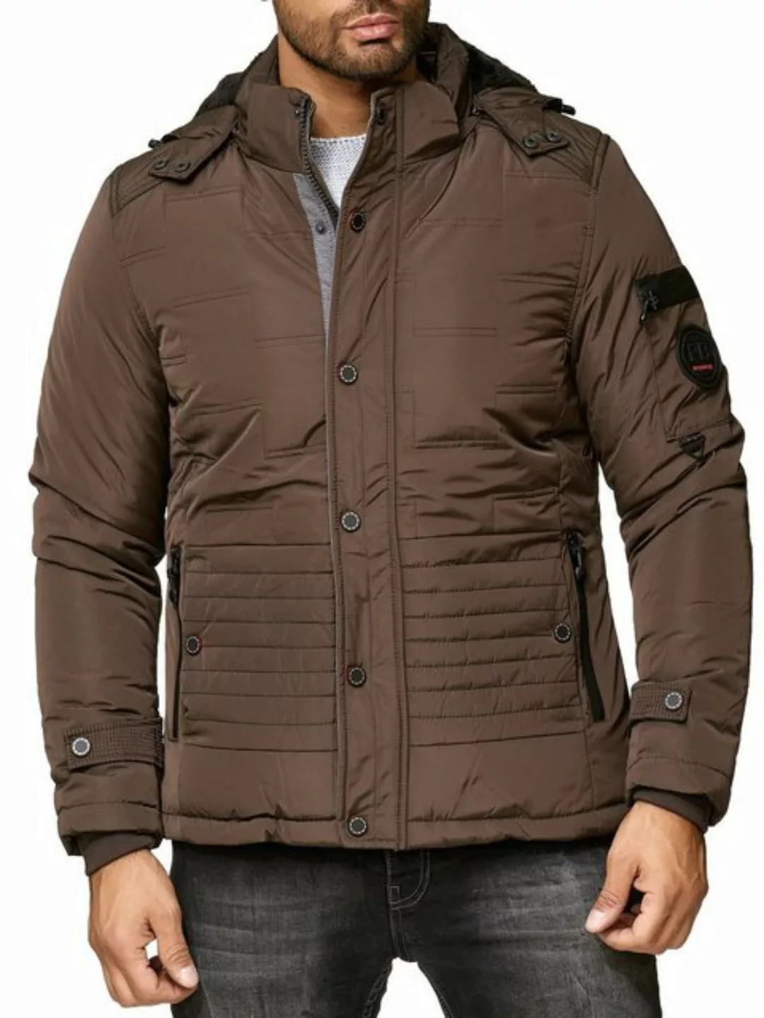 Reslad Winterjacke Herren-Jacke Winterjacke Männer-Jacke Parka Kapuzenjacke günstig online kaufen