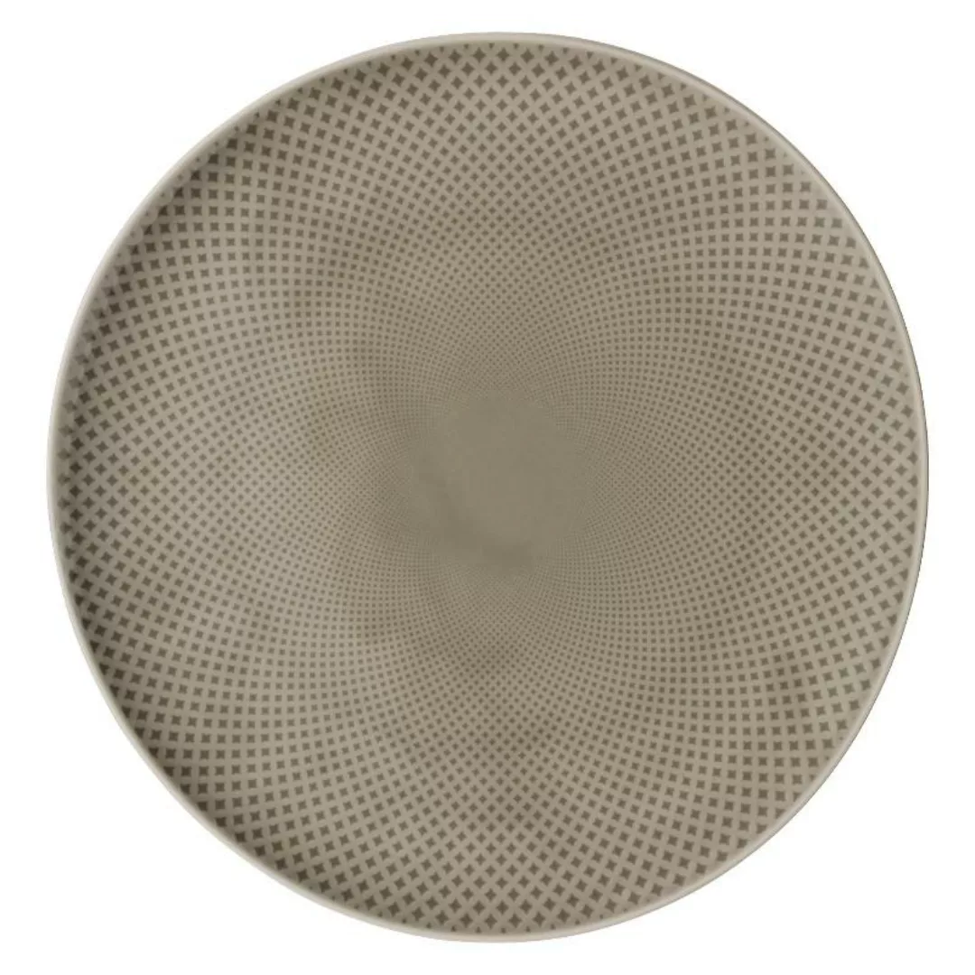 Rosenthal Junto Pearl Grey - Porzellan Teller flach 32 cm günstig online kaufen