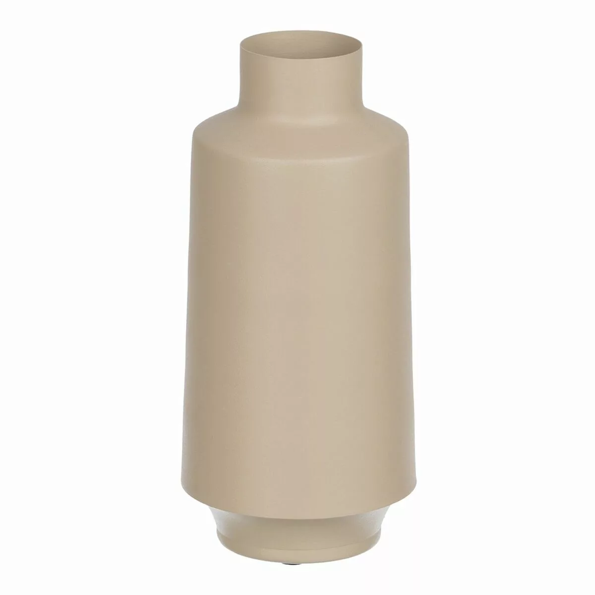 Vase 13 X 13 X 31 Cm Creme Eisen günstig online kaufen