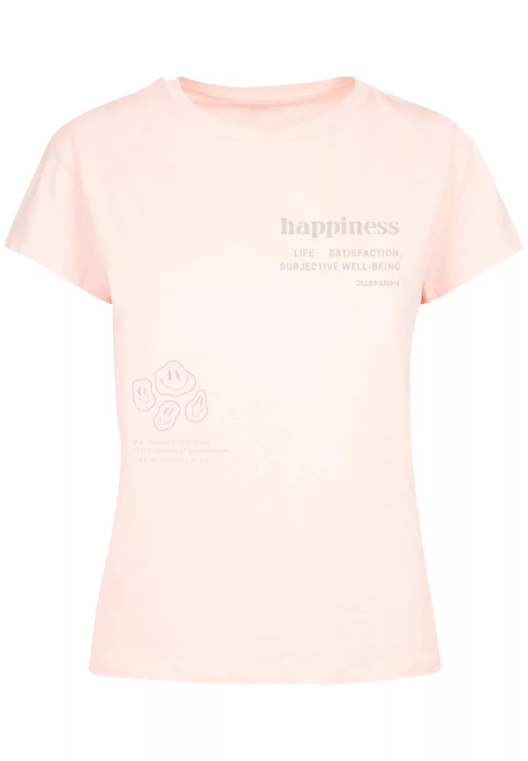 F4NT4STIC T-Shirt "happiness", Print günstig online kaufen