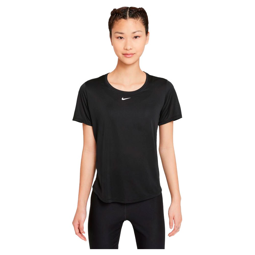 Nike Dri Fit One Kurzarm T-shirt XS Black / White günstig online kaufen