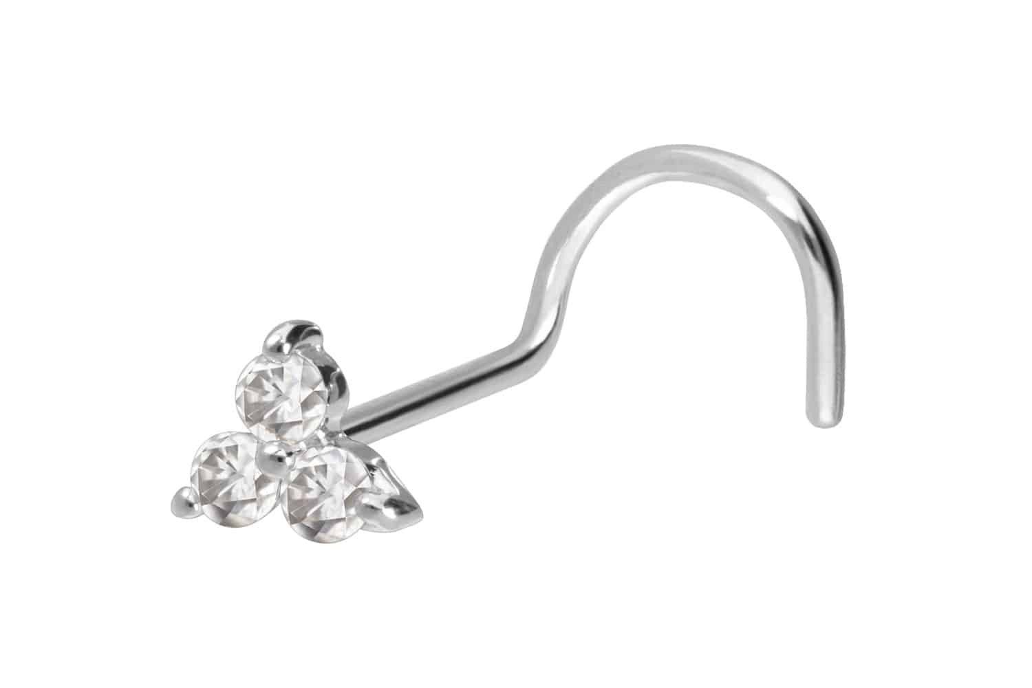 PIERCINGLINE Nasenpiercing 14/18 Karat Gold Nasenstecker günstig online kaufen
