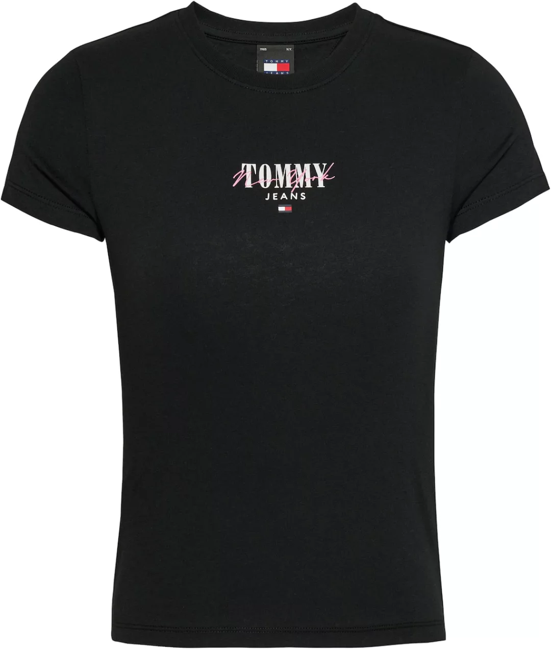 Tommy Jeans Curve T-Shirt TJW SLIM ESSNTL LOGO 1 TEE EXT Große Größen günstig online kaufen