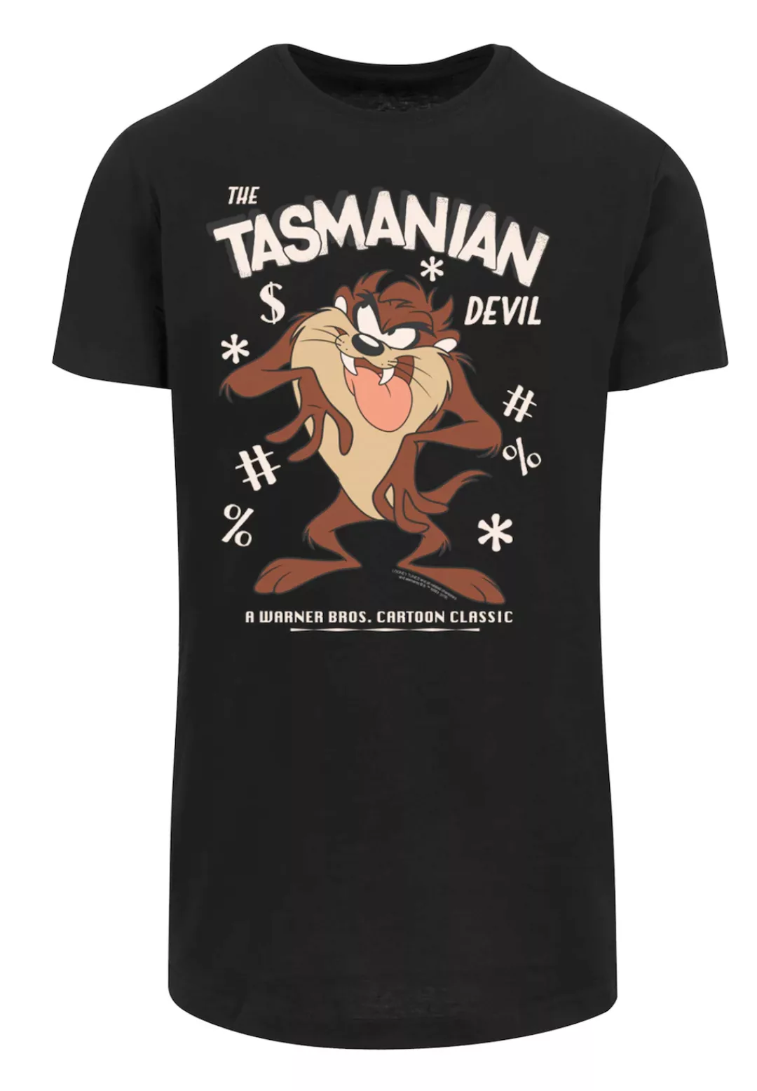 F4NT4STIC T-Shirt "Looney Tunes Vintage Tasmanian Devil Taz", Print günstig online kaufen