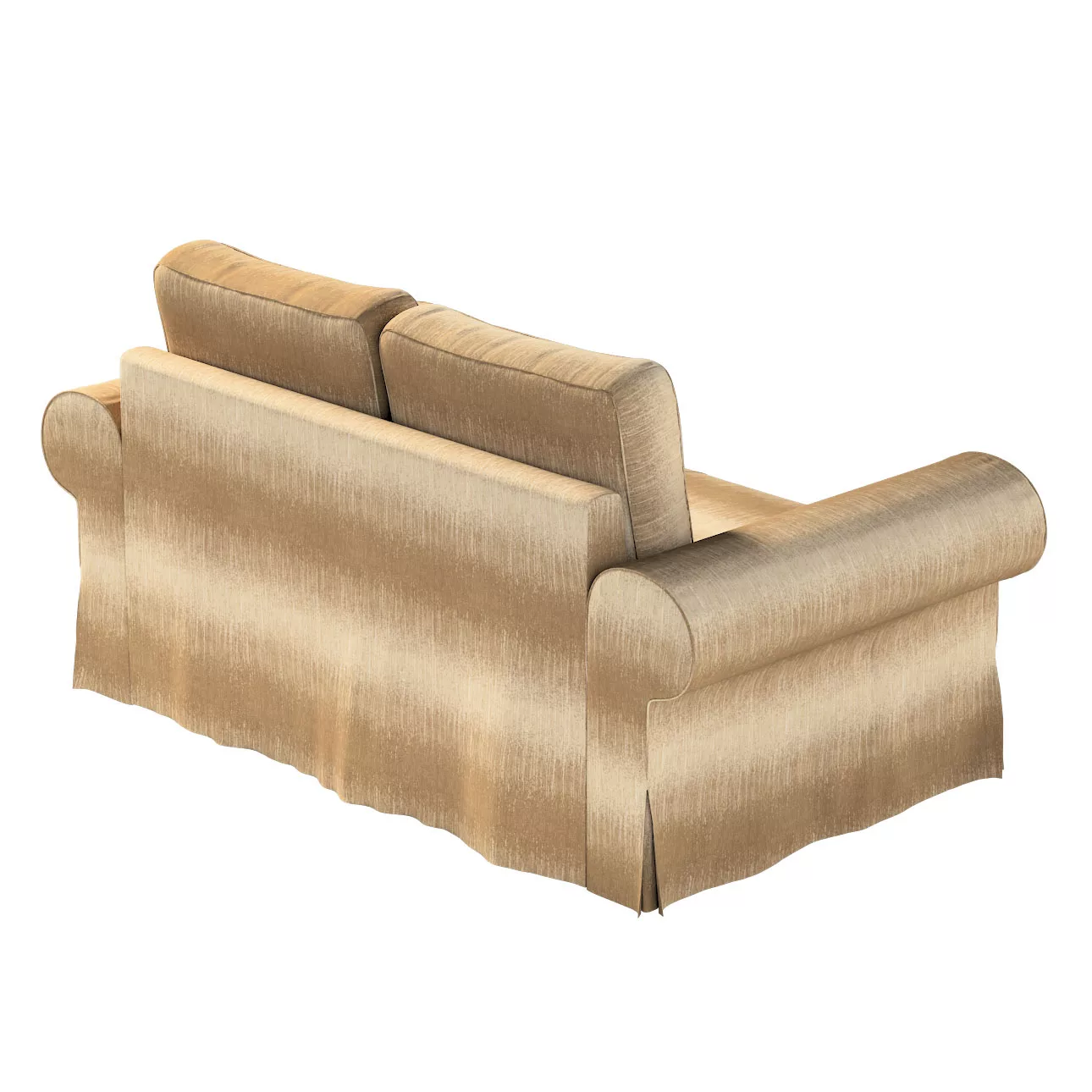 Bezug für Backabro 2-Sitzer Sofa ausklappbar, creme-beige, Bezug für Backab günstig online kaufen