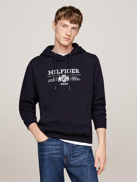 Tommy Hilfiger Hoodie HILFIGER CREST EMRBO HOODY günstig online kaufen