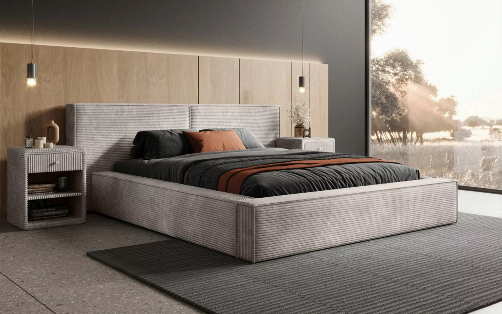 Luxusbetten24 Polsterbett Designer Polsterbett Ophelia in günstig online kaufen