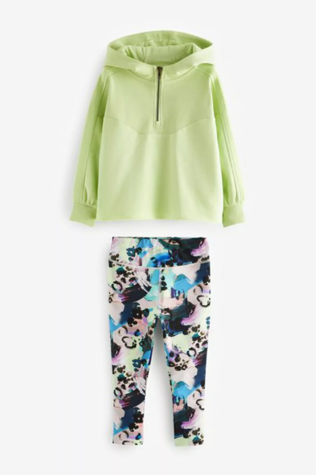 Next Shirt & Leggings Reißverschluss-Hoodie und Leggings im Set (2-tlg) günstig online kaufen