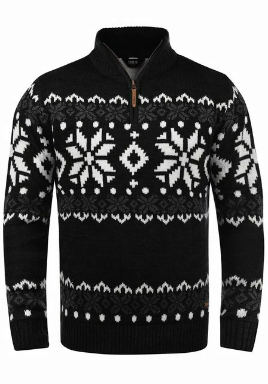 !Solid Troyer SDNorwin Strickpulli mit Norweger Strickmuster günstig online kaufen