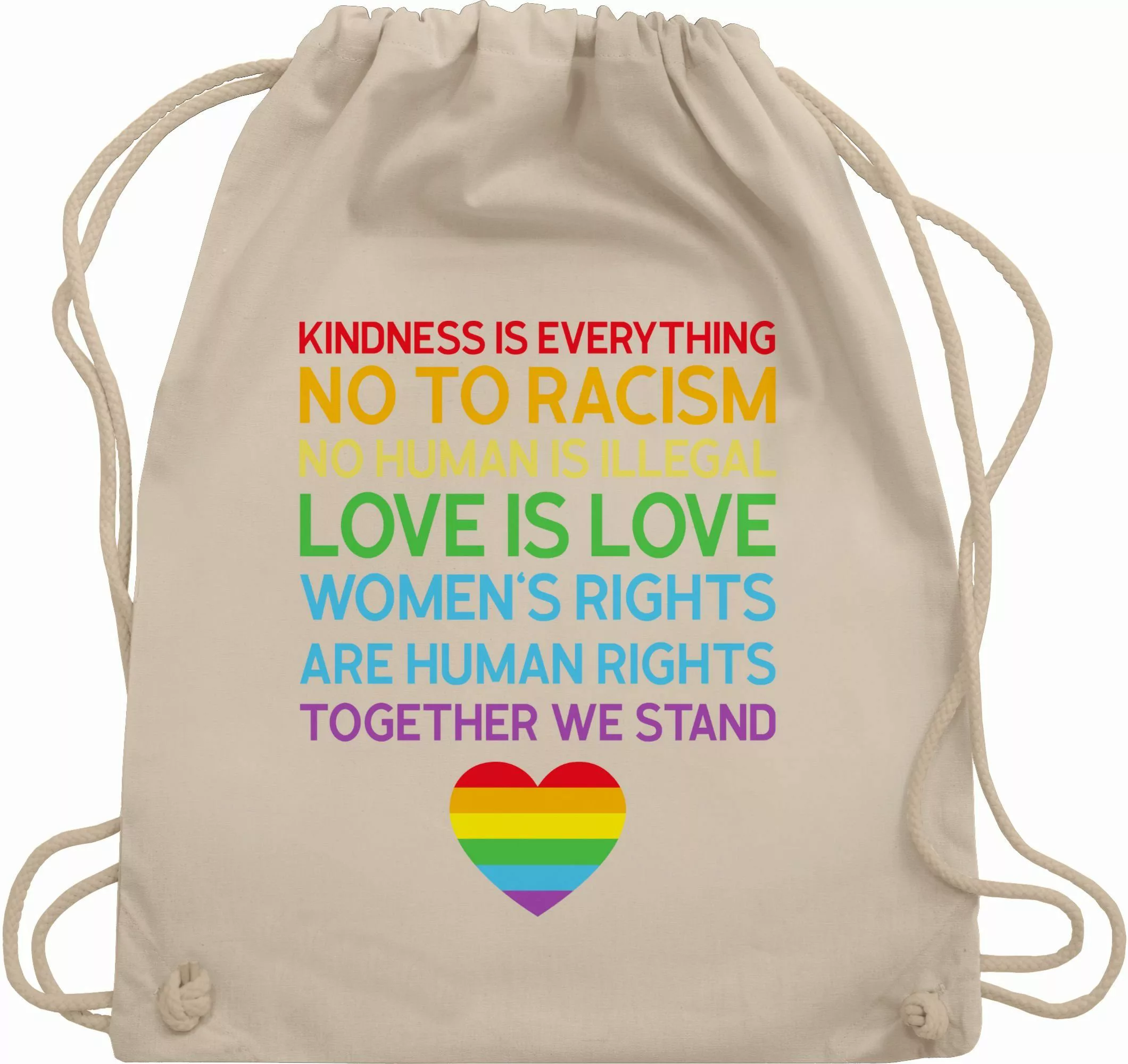 Shirtracer Turnbeutel Together We Stand – günstig online kaufen