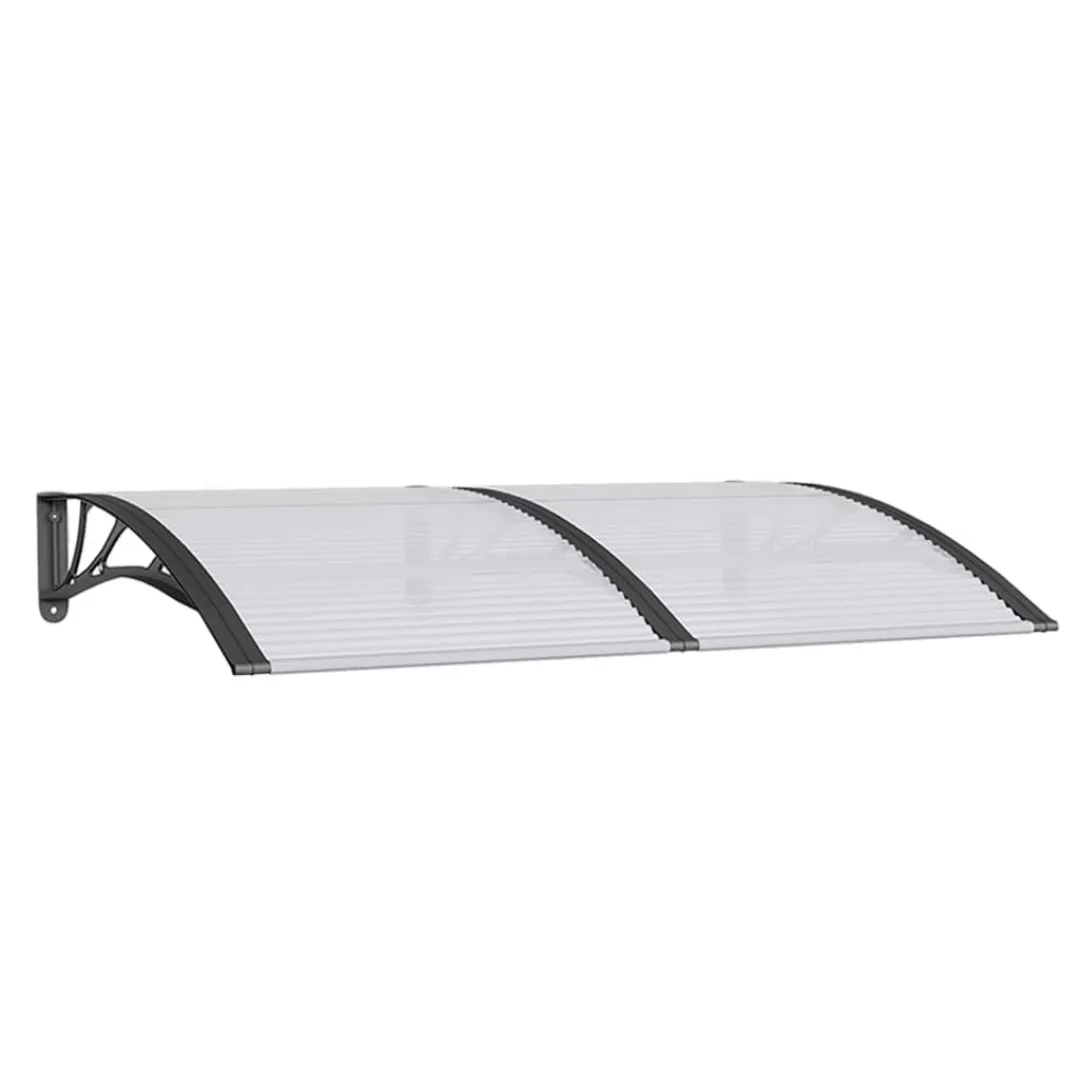 Vidaxl Türvordach Schwarz 150x100 Cm Polycarbonat günstig online kaufen