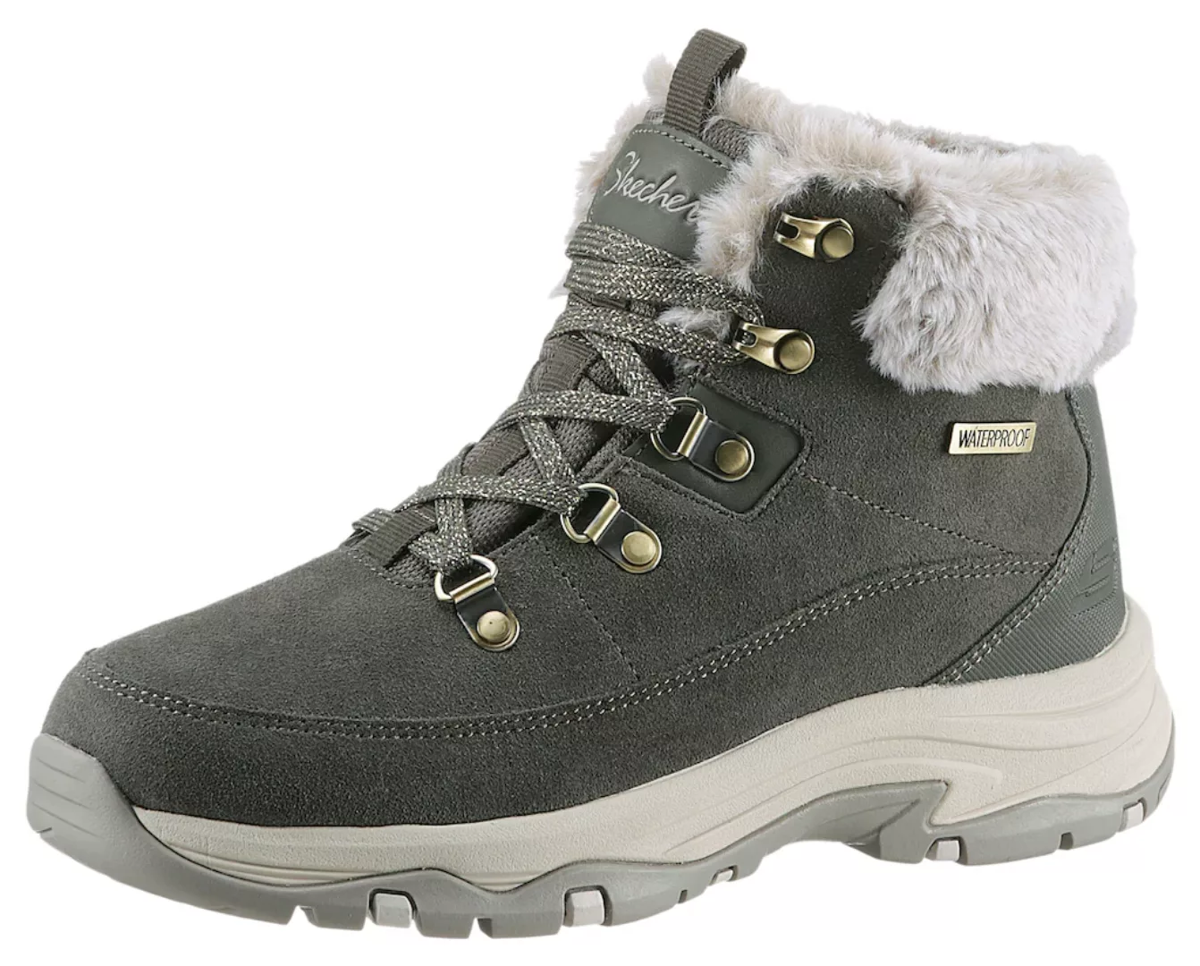 Skechers Winterboots "TREGO-", Chunky Boots, Freizeitschuh, Winterstiefel m günstig online kaufen