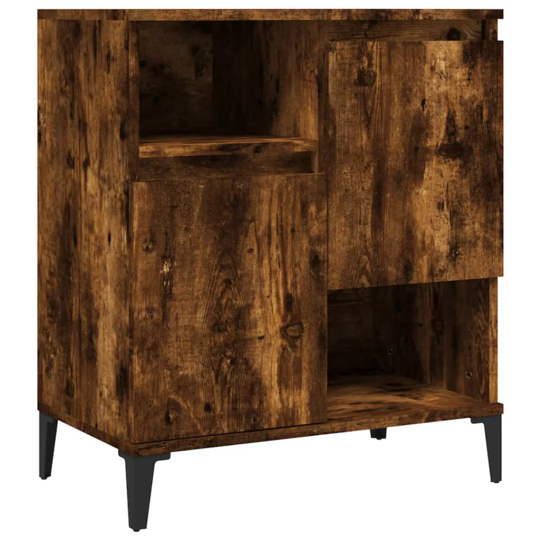 Vidaxl Sideboard Räuchereiche 60x35x70 Cm Holzwerkstoff günstig online kaufen